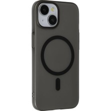 Mudanis Joko Apple Iphone 15 Plus Tuna Pc Slim Magsafe Kapak - Siyah