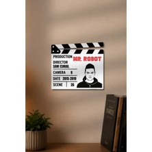 Gişe Arts Klaket Tablo / Duvar Dekoru - Mr. Robot