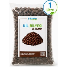 Arkhelais Kil Bilyesi - Orkide Toprağı - Orkide Yetiştirme - Drenaj Taşı - Hidroton - 8-16 mm - 1 L