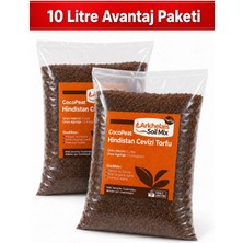 Arkhelais Orkide Toprağı - Çiçek Toprağı - Bitki Toprağı - Hindistan Cevizi Torfu Cocopeat - Sürüngen Tabanı - 10 L