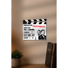 Gişe Arts Klaket Tablo / Duvar Dekoru - Prison Break (Büyük Kaçış)