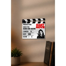 Gişe Arts Klaket Tablo / Duvar Dekoru - Scary Movie (Korkunç Bir Film)