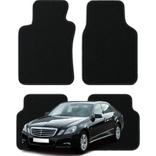 Mercedes E Serisi W212 (2009-2016) Özel Kesim Tam Uyumlu Lüx Oto Halı Paspas Mercedes E200 Paspas , Mercedes E200 Halı Paspas