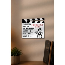 Gişe Arts Klaket Tablo / Duvar Dekoru - Resident Evil (Ölümcül Deney)