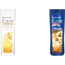 Terra Organik Clear Saç Dökülmesine Karşı Zencefil Özü Kepeğe Karşı Etkili Şampuan 350 Ml(1) Clear Men Kepeğe Karşı Etkili Şampuan Saç Dökülmesine Karşı Kahve Çekirdeği Özü 350 Ml(1)