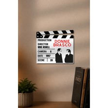 Gişe Arts Klaket Tablo / Duvar Dekoru - Donnie Brasco (Köstebek)