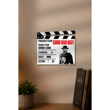 Gişe Arts Klaket Tablo / Duvar Dekoru - Iyi, Kötü ve Çirkin (The Good, The Bad And The Ugly)