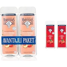 Terra Organik Le Petit Marseillais Seti | Beyaz Şeftali ve Nektarin X1 + Lpm Akdeniz Çileği 400 ml 1+1 Set X1
