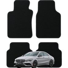 Mercedes Cla Serisi C117 Kasa (2013-20219) Özel Kesim Tam Uyumlu Lüx Oto Halı Paspas Mercedes Cla Paspas , Mercedes Cla Halı Paspas