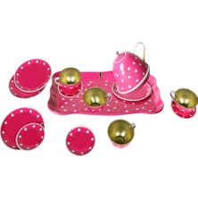 Mery Toys Merytoys Puantiye'li Renkli Çay Seti