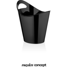 Mayden Concept 4 Litre Kırılmaz Polikarbon Buz Kovası – Profesyonel Şampanya ve Içecek Kovası - Darbeye Dayanıklı