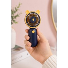 Ciyu Ticaret Mini El Fanı Kulaklı Sevimli Mini Fan Sıcaklara Son