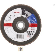 Bosch Metal P60 180MM Flap Disk
