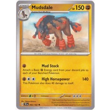 Mudsdale 092/162 - Temporal Forces - Pokemon Kartı (Mint)