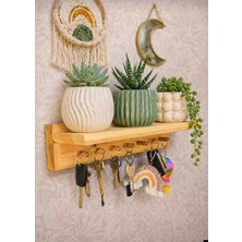 Htd Wood Çiçeklik Anahtarlık