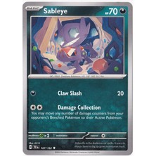 Sableye 107/162 - Temporal Forces - Pokemon Kartı (Mint)
