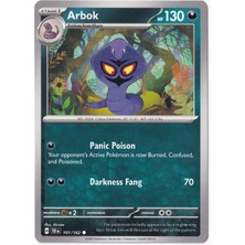 Arbok 101/162 - Temporal Forces - Pokemon Kartı (Mint)