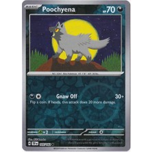 Poochyena [reverse Holo] 105/162 - Temporal Forces - Pokemon Kartı (Mint)