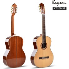 Kaysen CG121 Natural Sapeli Maun Klasik Gitar