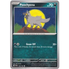 Poochyena 105/162 - Temporal Forces - Pokemon Kartı (Mint)