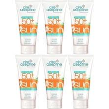 Cire Aseptine Sun Güneş Koruyucu Kremi Çocuk 50+ Spf 150 ml (6 Lı Set)
