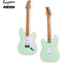 Kaysen KST-600 Gn Modern Strat Elektro Gitar | Hss Alnico V Manyetik