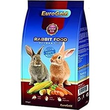 Eurogold Kurutulmuş Sebzeli Tavşan Yemi, Doğal Içerik, 750 gr