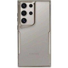 Mudanis Samsung Galaxy S25 Ultra Kılıf Boyi Silikon Kapak - Titan Gri