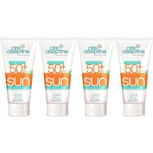 Cire Aseptine Sun Güneş Koruyucu Kremi 50+ Spf 150 ml (4 Lü Set)
