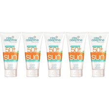 Cire Aseptine Sun Güneş Koruyucu Kremi 50+ Spf 150 ml (5 Li Set)