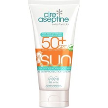 Cire Aseptine Sun Çocuk Güneş Koruyucu Kremi 50+ SPF 150 ml Hassas Ciltler İçin Yüksek Koruma