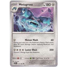Metagross 115/162 - Temporal Forces - Pokemon Kartı (Mint)