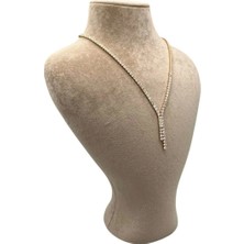 UltraMint Yerli Üretim Süet Kumaş Takım Kolye Sergileme Mankeni, 29/22 cm
