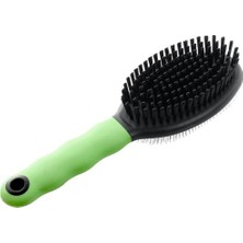 Gro 5806 Çift Taraflı Tüy Fırçası, Green, M, Double