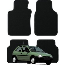 Opel Corsa 2. Nesil B Kasa (1993-2000) Özel Kesim Tam Uyumlu Lüx Oto Halı Paspas Opel Corsa Paspas , Opel Corsa B Paspas
