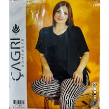Çağrı Bayan Battal Pijama Takımı-2 Takım Birden