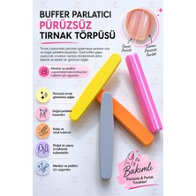 ERHCE Baf Tırnak Törpüsü Kağıt Törpü Buffer 100/180 Çift Taraflı