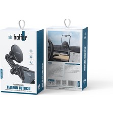 Bolfer Magsafe Manyetik Telefon Tutucu Araç Içi Telefon Tutucu