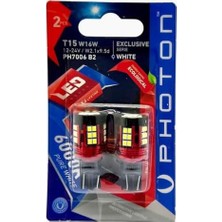 Photon Ampul T15 W16W 12-24V 39 LED (2'li Blister) - Pht PH7006 B2