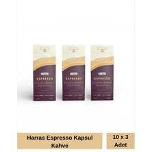 Harras Nespresso Uyumlu Kapsül Kahve Espresso 3 Kutu