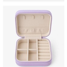 UltraMint Mini Seyahat Takı Kutusu, Kolye ve Yüzük Organizer, 10X10X5 cm
