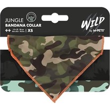 Wıld Jungle Bandana Collar (Xs)