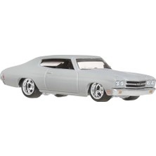 And Furious Auto 1970 Chevelle Ss Modeli Cast Ölçek 1:64 - Uzunluk 7 cm - JBL94