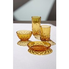 Glas Sorrento Tabak 4 Adet Çap:16 cm