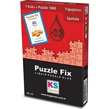Ks Puzzle Yapıştırıcısı 1000 Parçalık 40 Ml. Renkli 6+