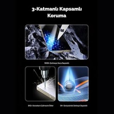 Tam Kaplayan Hayalet Parmak Izi Bırakmayan Safir Ekran Koruyucu Cam, S25 Ile Uyumlu