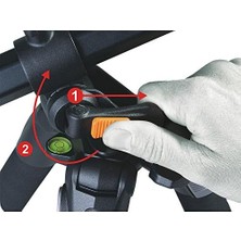 Alta Pro 263AB 100 Alüminyum, SBH-100 Küresel Başlı,, Kameralar Için, Siyah