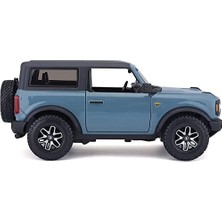 Maısto 1/24 2021 Model Bronco Badlands - Mavi