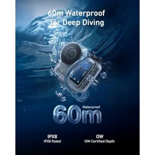 Osmo Uyumlu Su Geçirmez Kılıf (60M), Osmo Waterproof Dive