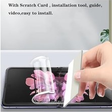 - Galaxy Z Flip 4 ile Uyumlu Ön Arka 2in1 Ekran ve Kasa Koruyucu Film Clearcrystal Şeffaf Fullbody